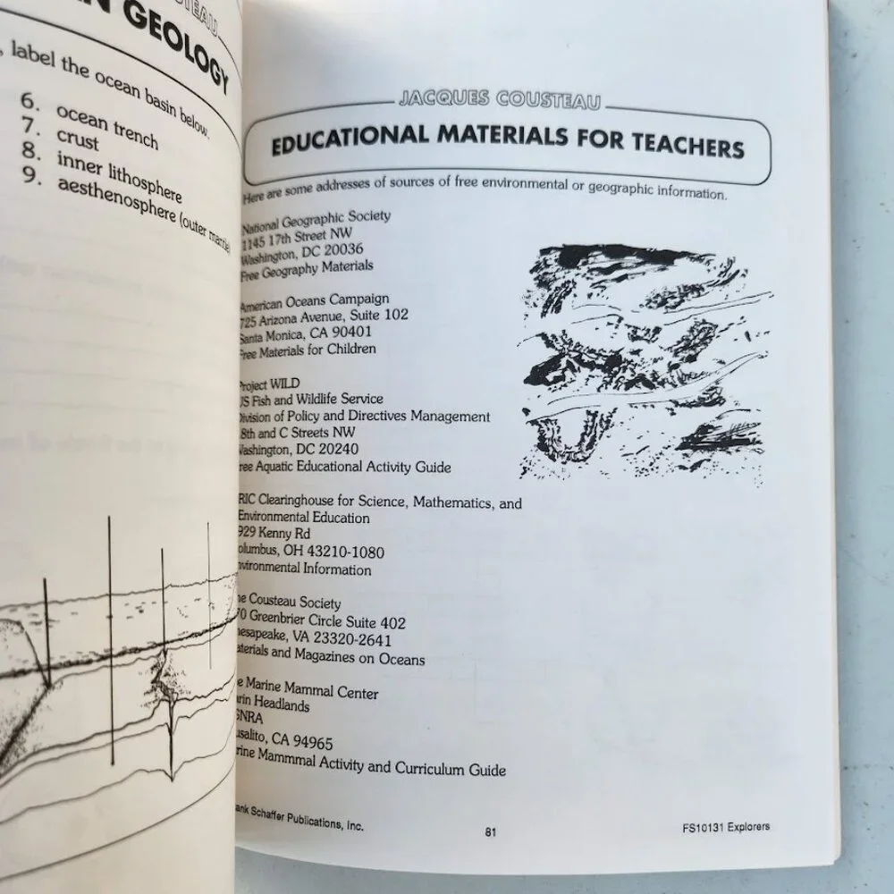 Explorers Workbook Activity Book Teacher Resource Book Textbook 017257101312 By
